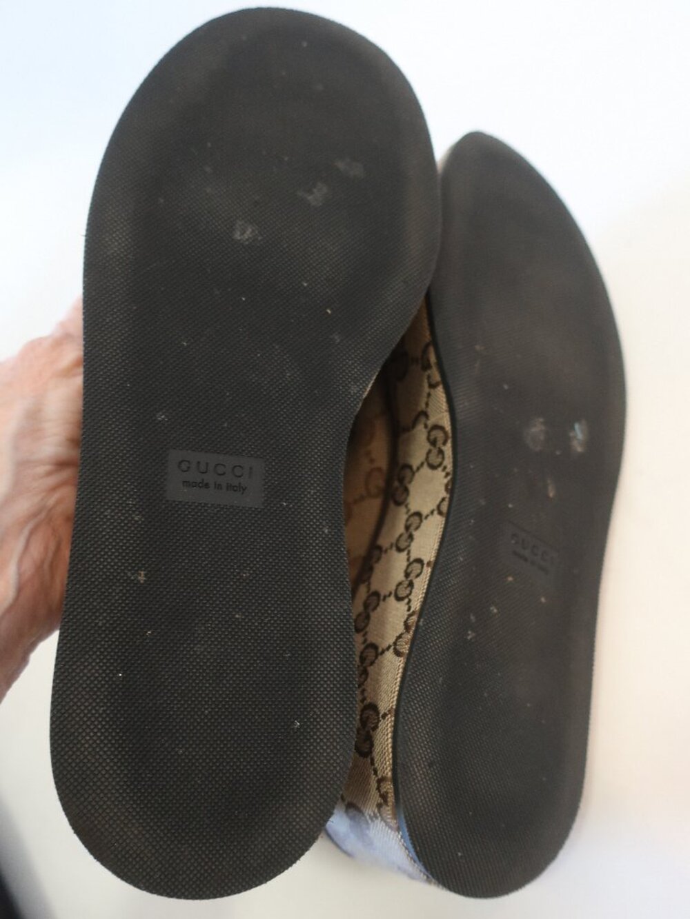 Gucci Ilde Brown Guccissima Canvas GG Supreme Horsebit Flatform Loafer 39 US/9 - Picture 13 of 16